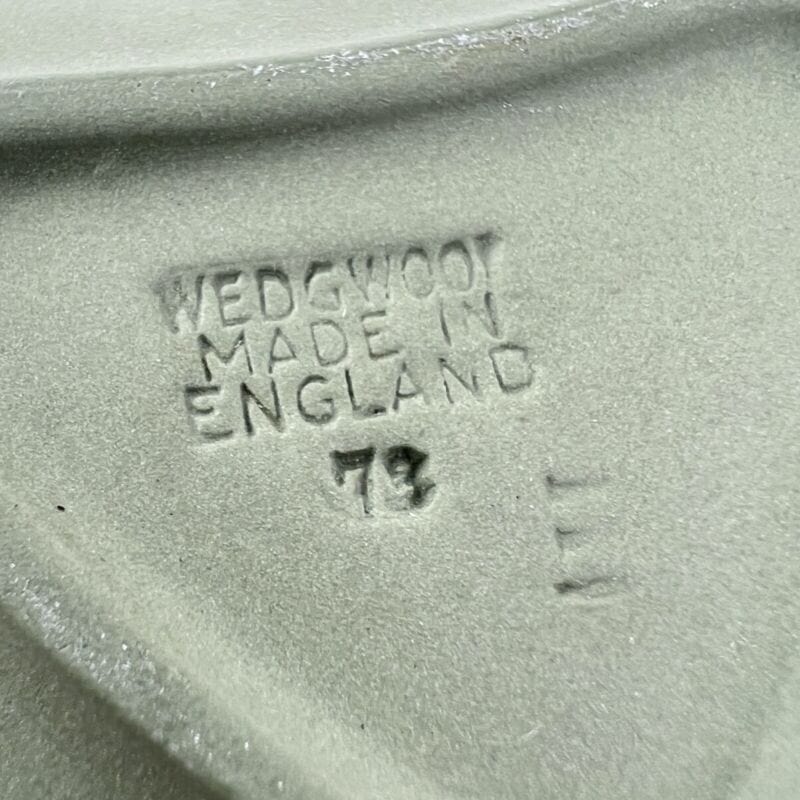 Piattino Cuore in porcellana Inglese Wedgwood verde Vintage stile neoclassico Categoria Vasi e Portafiori