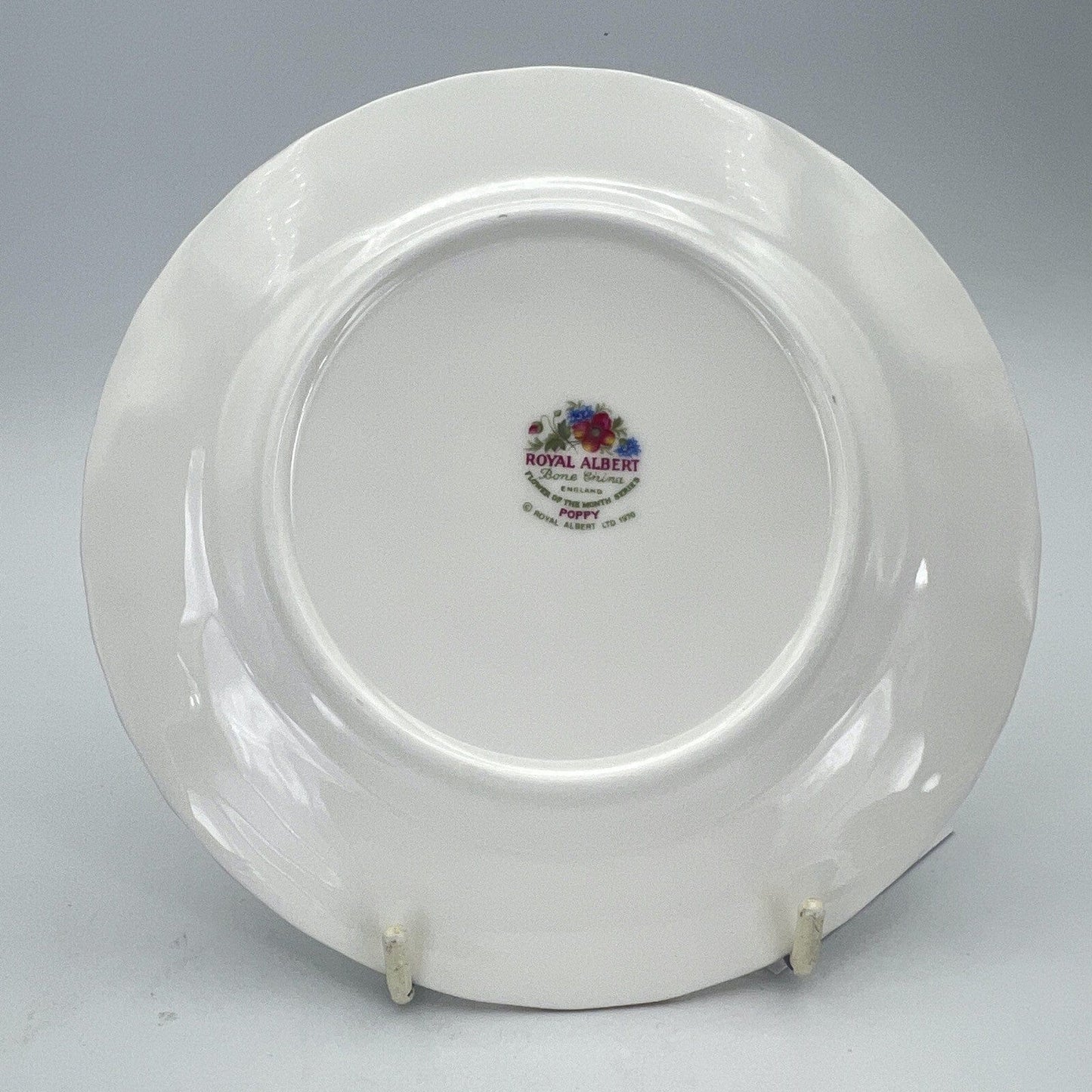 Piattino piatto da dolce per tazza tazzina Royal Albert con mese inglese AGOSTO Categoria Servizio tazze - Tazze