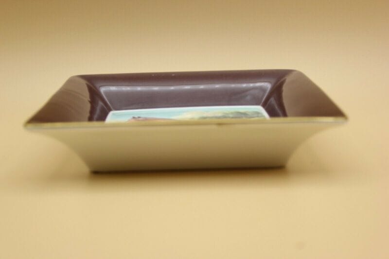 Piattino vassoietto svuotatasche inglese vintage in ceramica decoro Cavallo Categoria Ceramiche e Porcellane