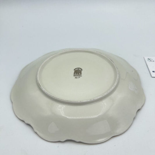 Piatto antico in porcellana Bianca Bavaria Decorativo Prima Comunione con Angeli Categoria Ceramiche e Porcellane