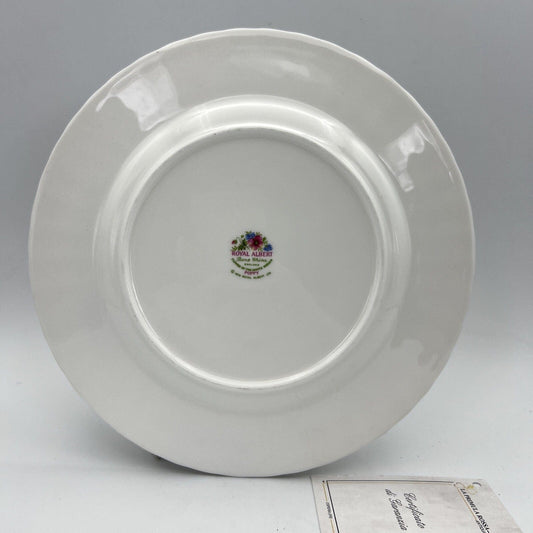 Piatto da dolce per frutta Royal Albert con mese Flower Of The Tè Month AGOSTO Categoria Servizio tazze - Tazze