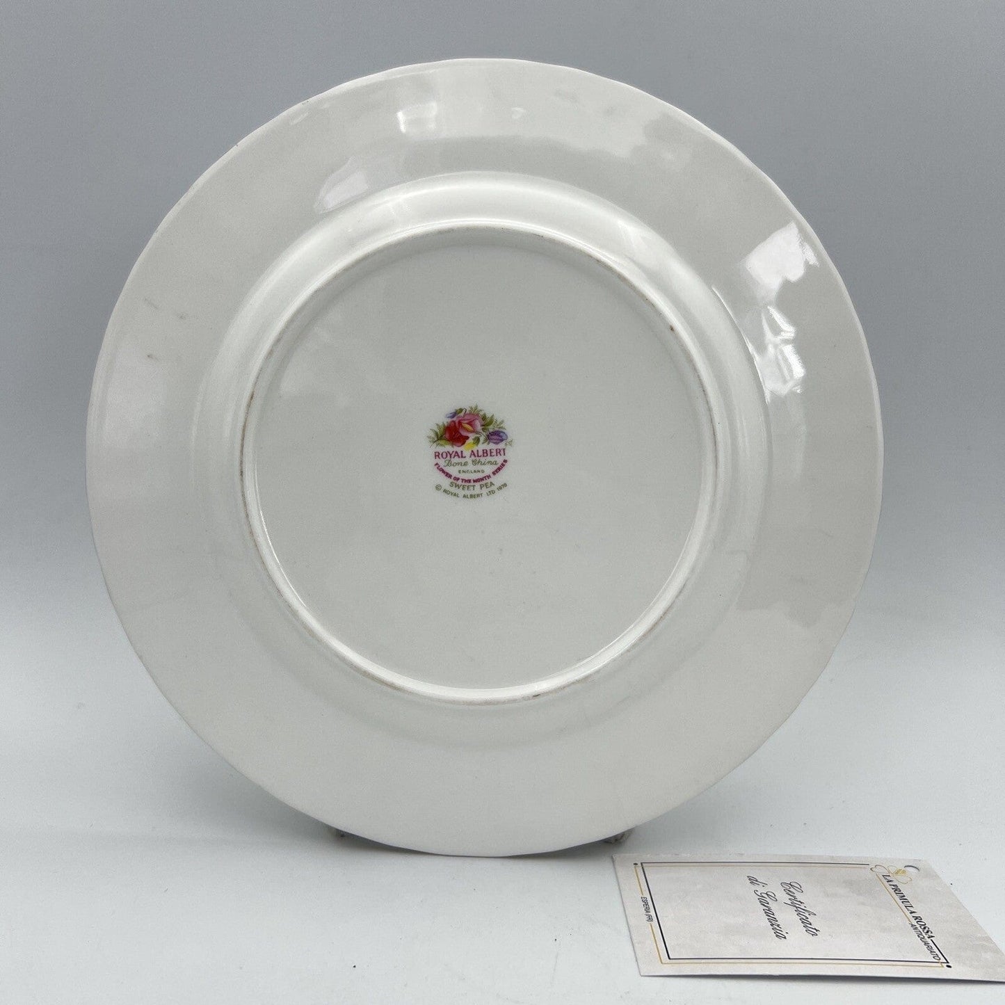 Piatto da dolce per frutta Royal Albert con mese Flower Of The Tè Month APRILE Categoria Servizio tazze - Tazze