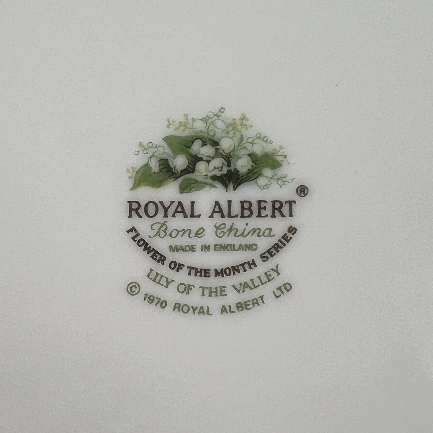 Piatto da dolce per frutta Royal Albert con mese inglese piattino Maggio 16 cm Categoria Servizio tazze - Tazze