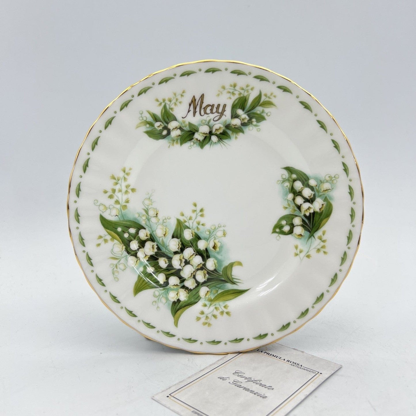 Piatto da dolce per frutta Royal Albert con mese inglese piattino Maggio 16 cm Categoria Servizio tazze - Tazze