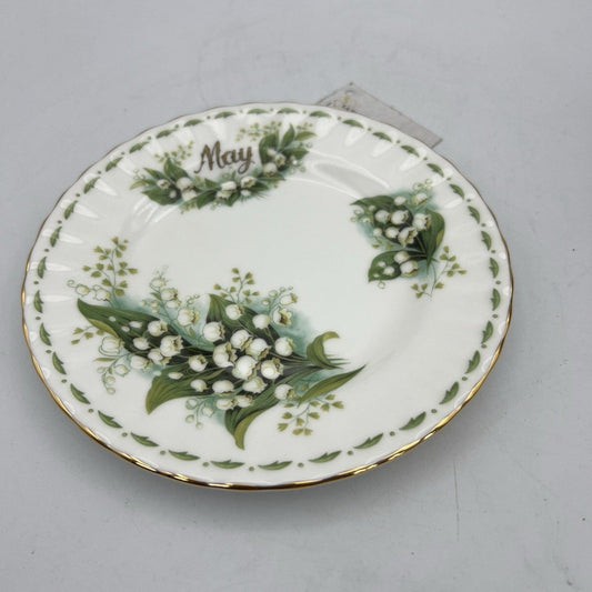 Piatto da dolce per frutta Royal Albert con mese inglese piattino Maggio 16 cm Categoria Servizio tazze - Tazze