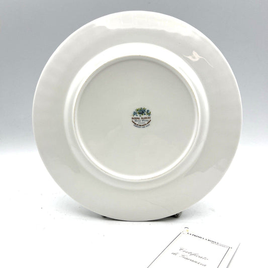 Piatto da dolce per frutta Royal Albert Mese di LUGLIO Flower Of The Tè Month 21 Categoria Servizio tazze - Tazze