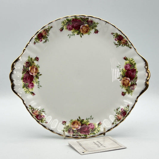 Piatto vassoio in porcellana Royal Albert da portata decoro Old Country Roses Categoria Piatti Vassoio