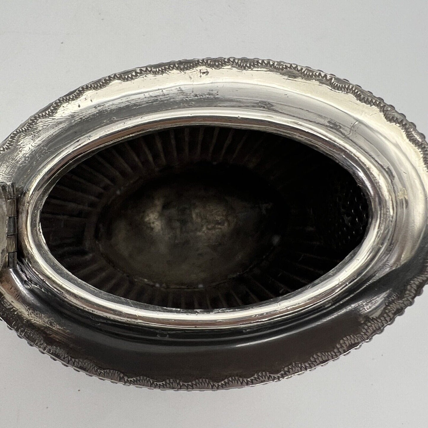 Piccola teiera antica inglese in argento silver plated sheffield d'epoca 800 Categoria Sheffield & Argento