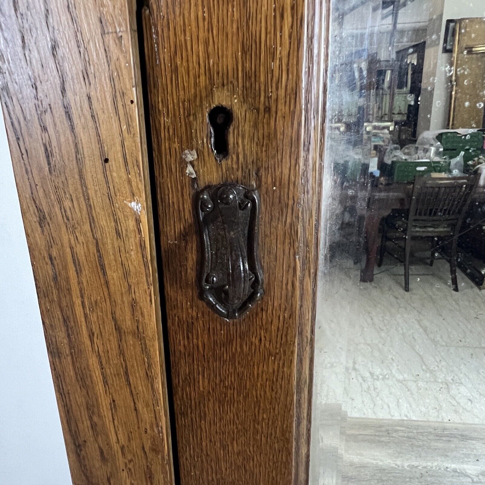 Piccolo Armadio guardaroba antico 1 anta armadietto dispensa stile arte povera Categoria  Servante - Servantini