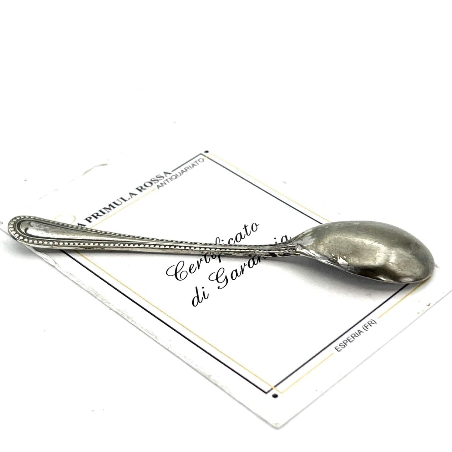 Piccolo Cucchiaino in argento sheffield antico silver plate epns per sale 1930 Categoria Sheffield & Argento