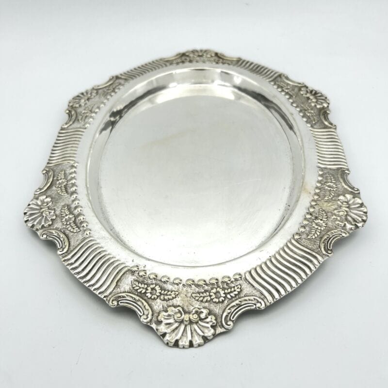 Piccolo Vassoio in argento sheffield antico silver plated da tavola epoca 800 Categoria Sheffield & Argento