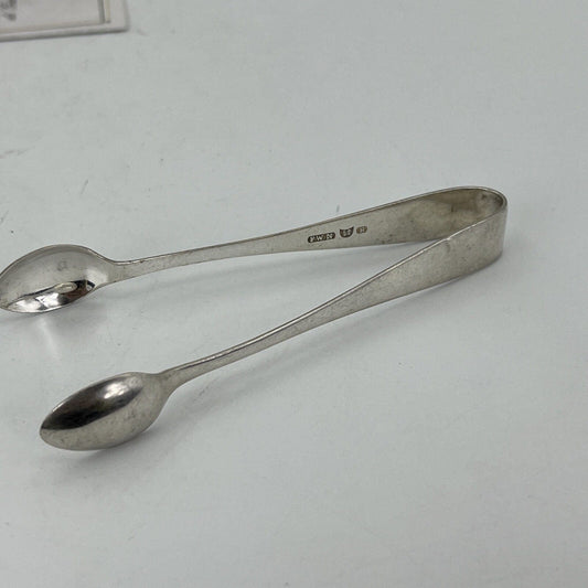 Pinza antica in argento sheffield per zollette zucchero Pinze inglesi d'epoca 2 Categoria Sheffield & Argento