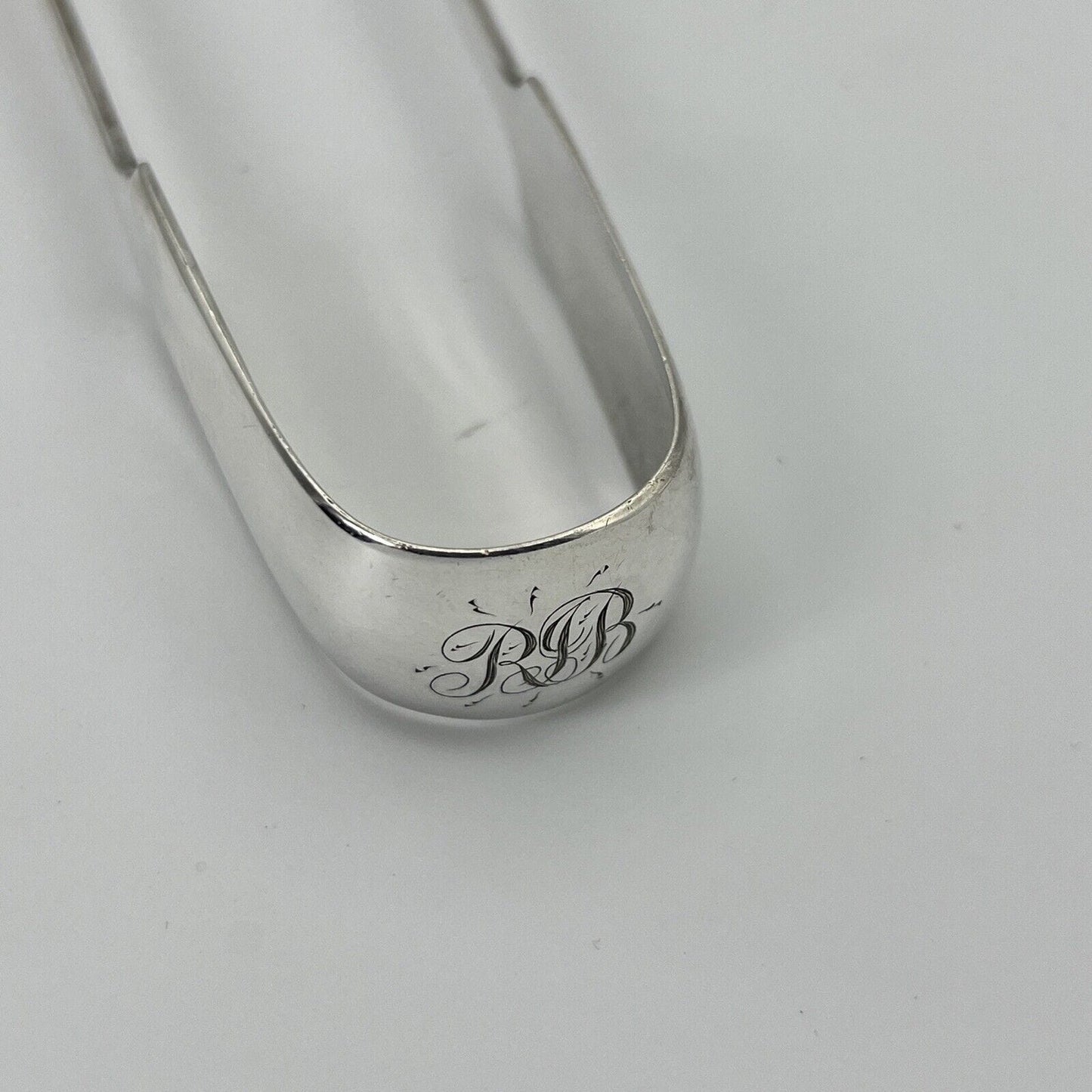 Pinza antica in argento sheffield per zollette zucchero Pinze inglesi d'epoca RB Categoria Sheffield & Argento