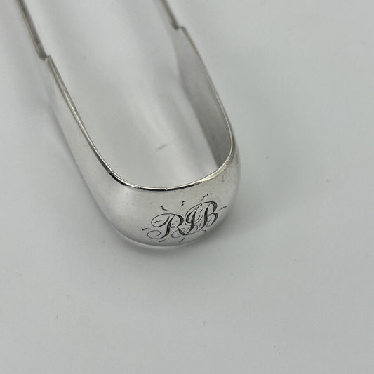 Pinza antica in argento sheffield per zollette zucchero Pinze inglesi d'epoca RB Categoria  Sheffield & Argento