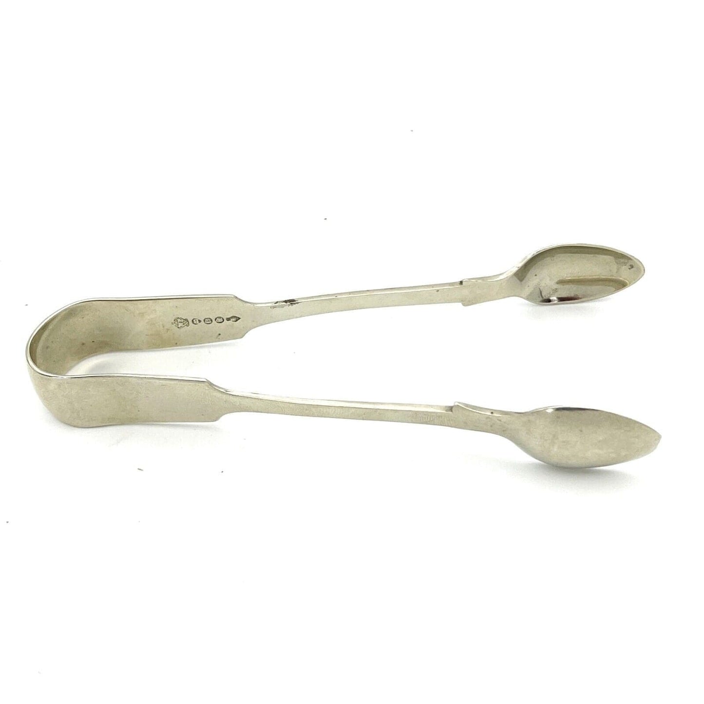 Pinza antica in argento sheffield per zollette zucchero Pinze inglesi d'epoca WP Categoria Sheffield & Argento