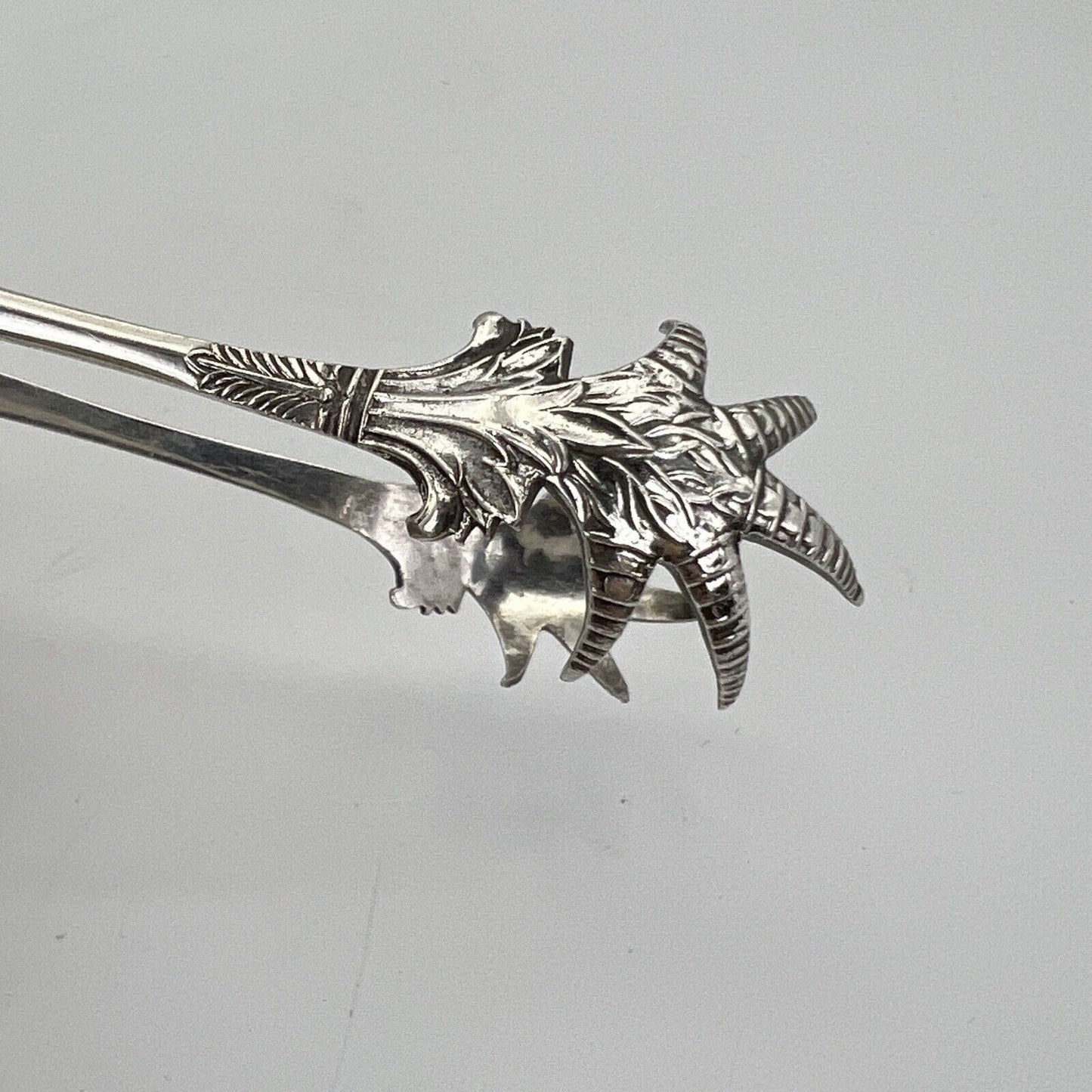 Pinza antica in argento sheffield per zollette zucchero Pinze silver plated '800 Categoria Sheffield & Argento