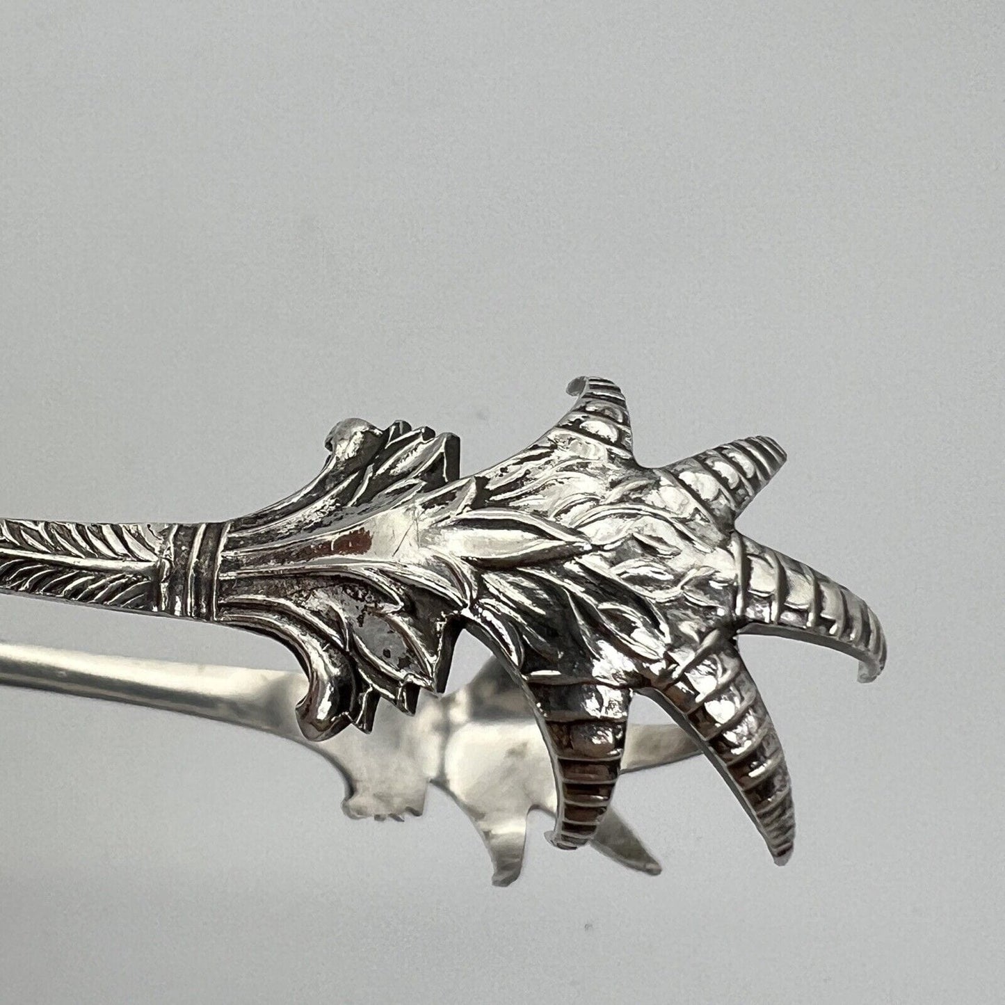 Pinza antica in argento sheffield per zollette zucchero Pinze silver plated '800 Categoria Sheffield & Argento