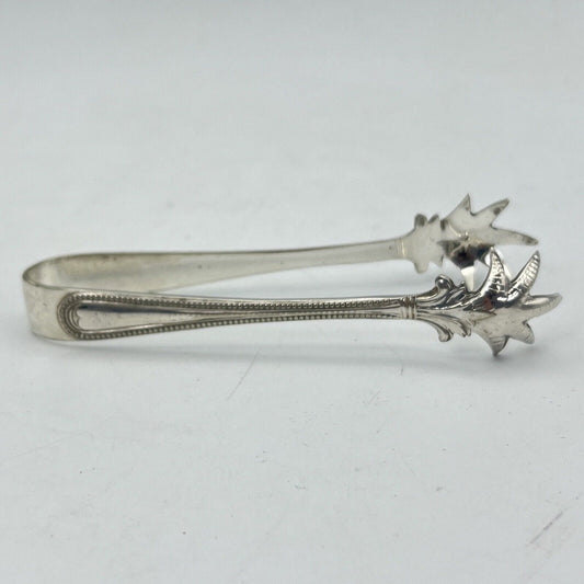 Pinza antica in argento sheffield per zollette zucchero Pinze silver plated '900 Categoria Sheffield & Argento