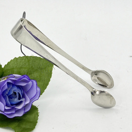 Pinza antica in argento sheffield per zollette zucchero Pinzette inglesi d'epoca Categoria  Sheffield & Argento