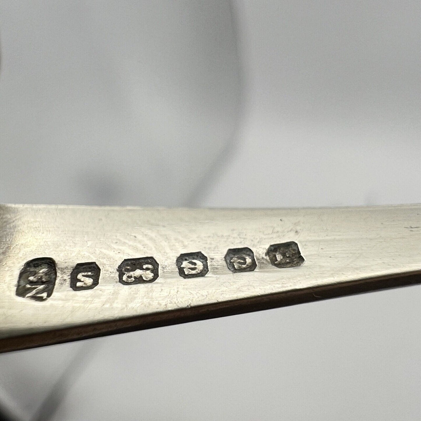 Pinza antica in Argento sheffield per zollette zucchero posata inglese d'epoca K Categoria Sheffield & Argento