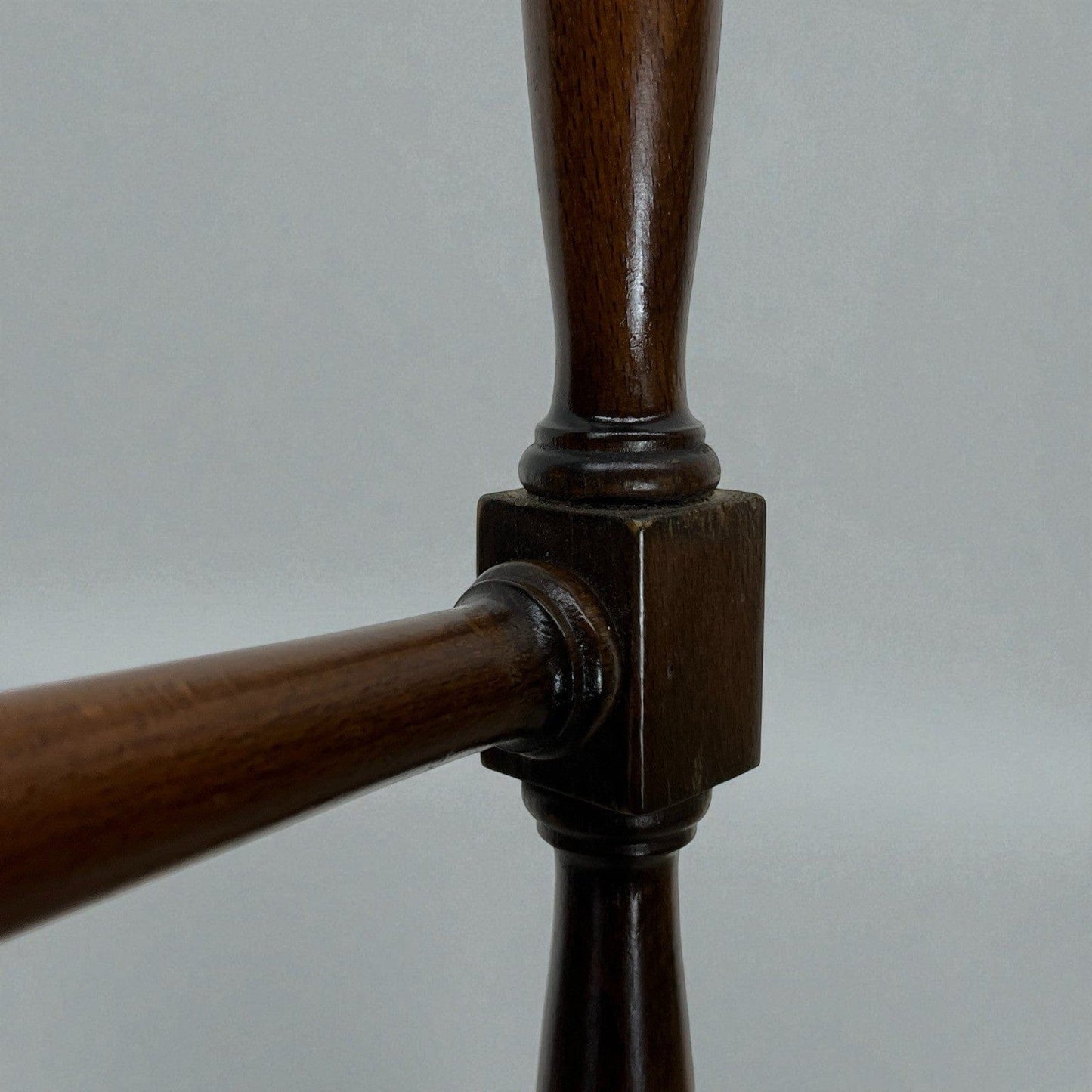 Porta Asciugamani Da Terra Bagno Antico In Legno Vecchio Porta Salviette Inglese Categoria Portasciugamani