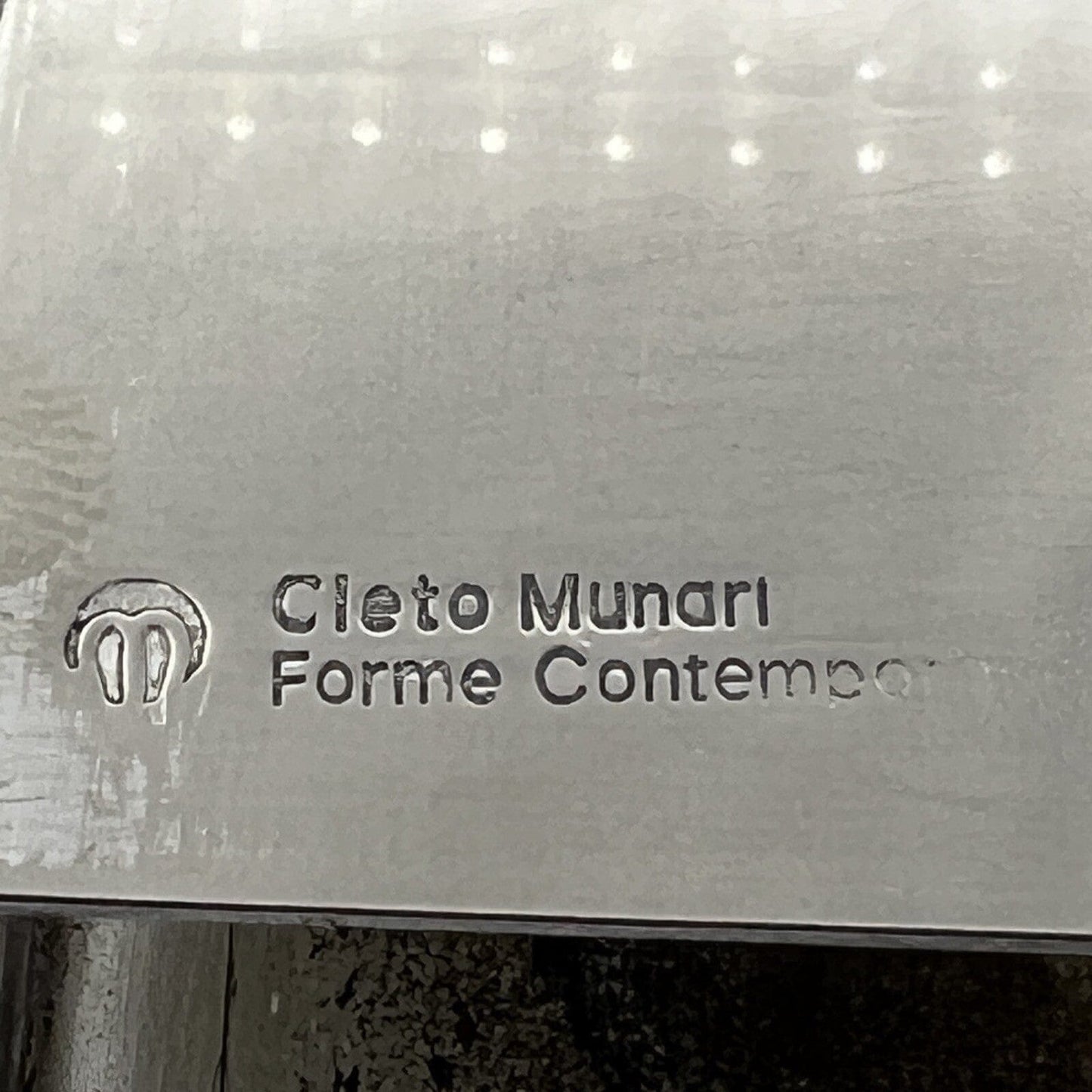 Portabiglietti da visita scrivania in Argento Placcato Alitalia anni '70 design Categoria Sheffield & Argento