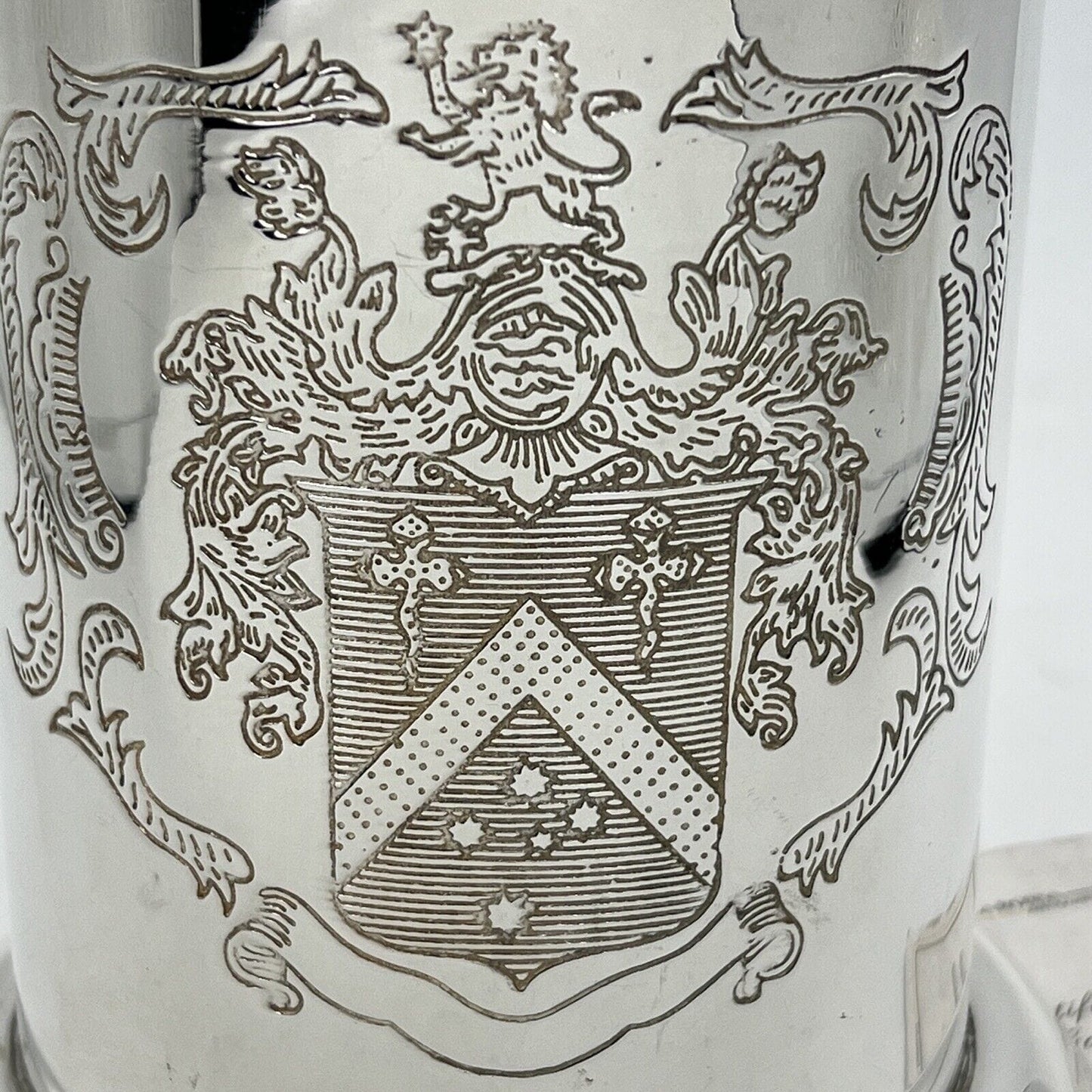 Portabottiglia in argento sheffield silver plated vintage secchiello per vino XX Categoria Sheffield & Argento