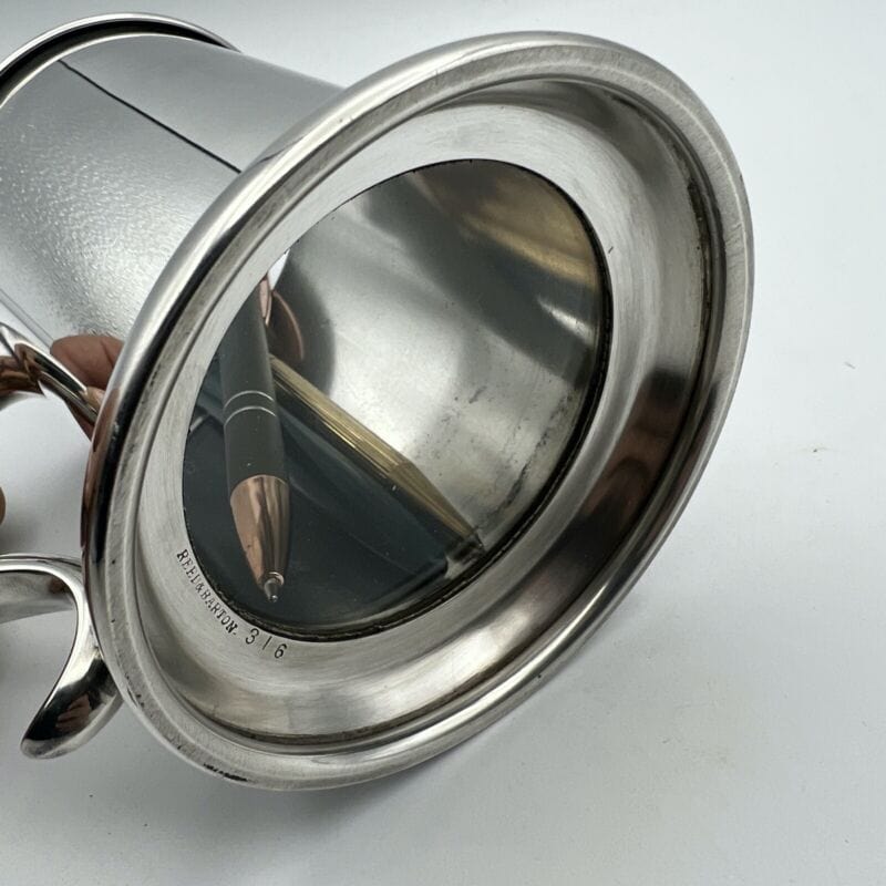 Portapenne da scrivania antico in argento sheffield boccale d'epoca 900 silver Categoria Sheffield & Argento