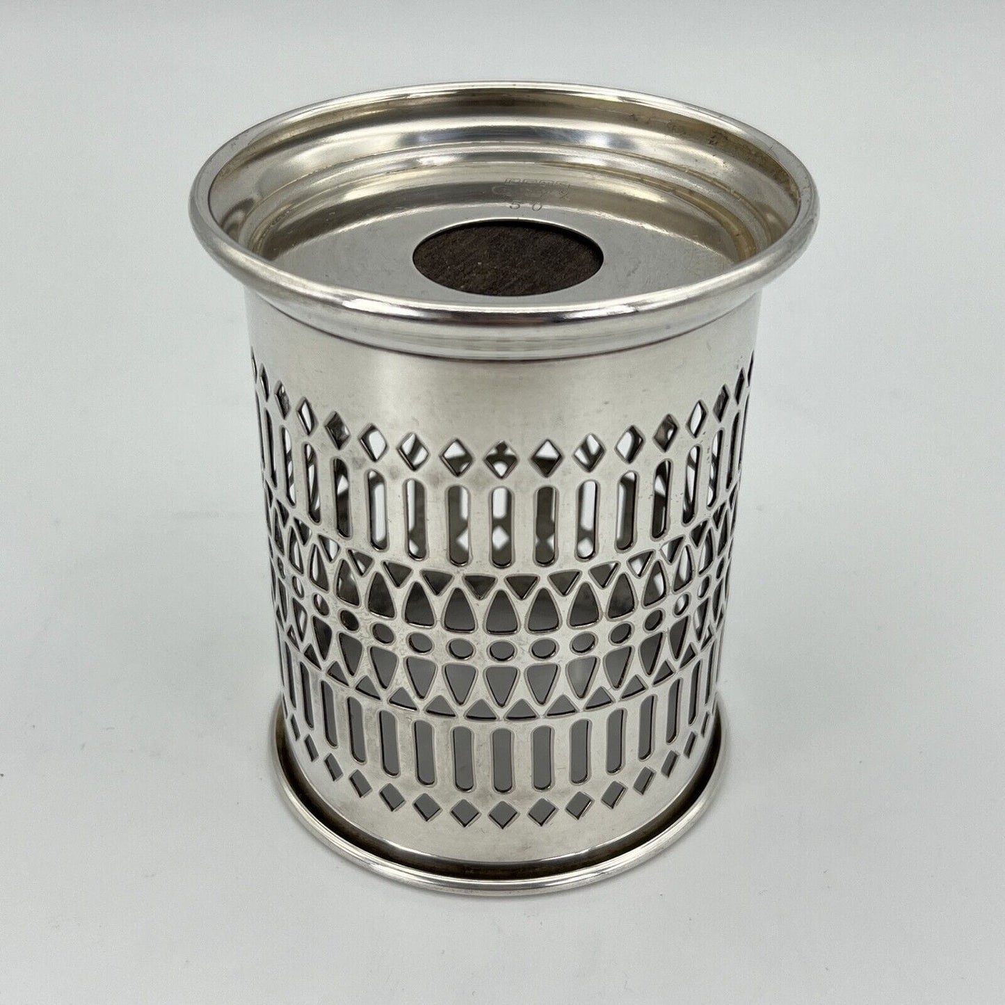 Portapenne da scrivania in stile antico in argento sheffield silver plated EPNS Categoria Sheffield & Argento