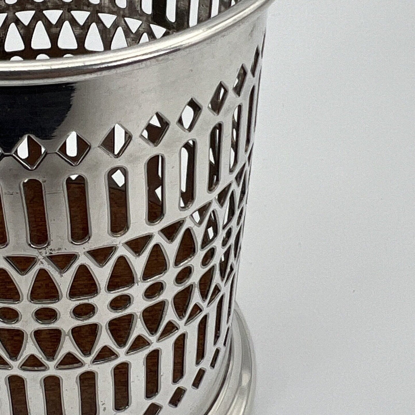 Portapenne da scrivania in stile antico in argento sheffield silver plated EPNS Categoria Sheffield & Argento