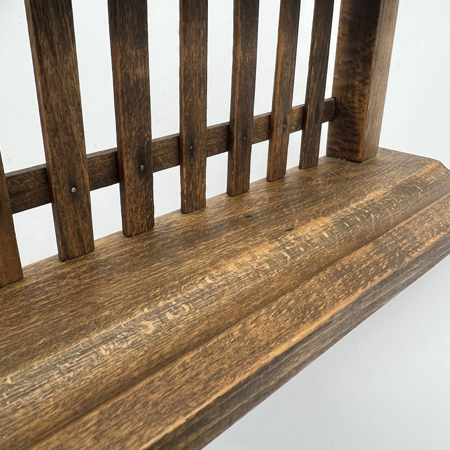 Portapipe antico in legno da tavolo 7 posti epoca 900 Stile Inglese anni 20 Categoria Oggetti per fumatori