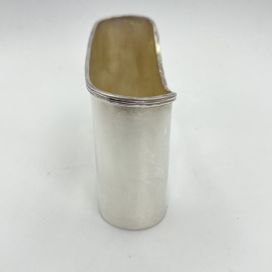 Portaposta Portapenne da scrivania in stile antico argento sheffield silverplate Categoria Sheffield & Argento