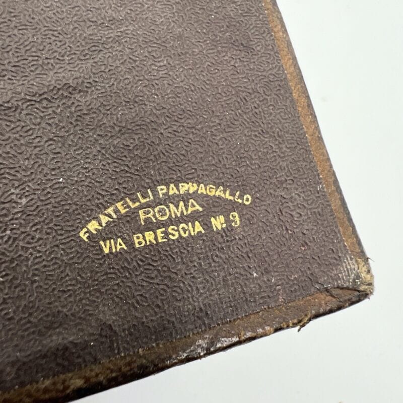 Portasigarette porta sigarette vintage in legno scatola pelle e oro stile antico Categoria Oggetti per fumatori