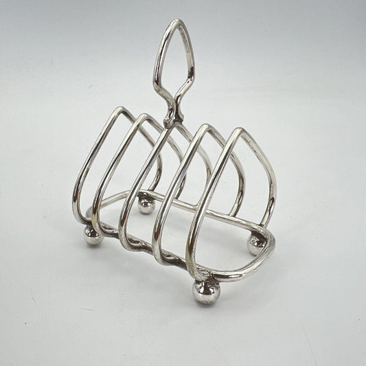 Portatovaglioli antico in silver plate portabiglietti da visita scrivania 1920 Categoria  Sheffield & Argento