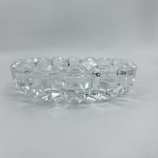 Posacenere portacenere per sigari vintage di in cristallo anni 80 portaoggetti Categoria Oggetti per fumatori