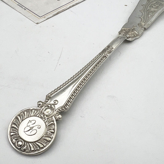 Posata Antica da tavola per pesce in silver plated argento placcato Coltello 800 Categoria  Sheffield & Argento
