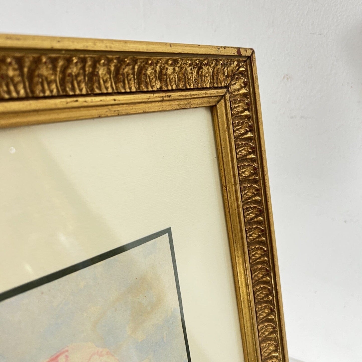 Quadro acquerello Dipinto Floreale fiori Campo di Papaveri vintage Firmato Categoria Quadri