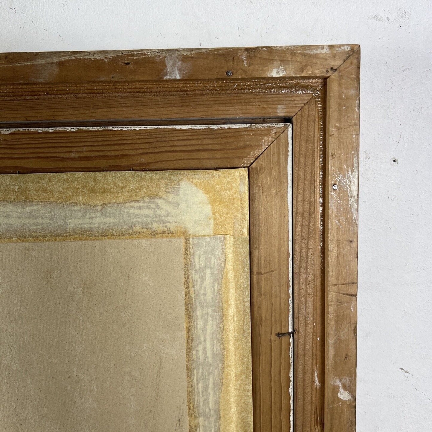 Quadro antico acquerello natura morta fiori Gladioli vintage provenzale shabby Categoria Quadri