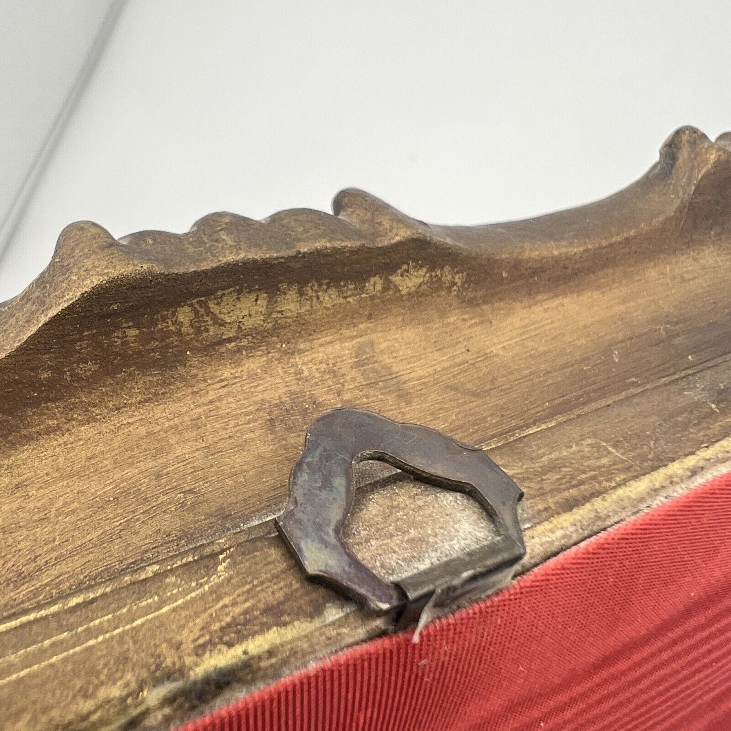 Quadro antico dipinto a olio su tavola quadretto cornice oro stile barocco 900 Categoria Quadri