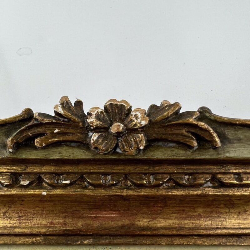 Quadro antico olio su tela 800 dipinto Francese quadretto con cornice in legno Categoria Quadri