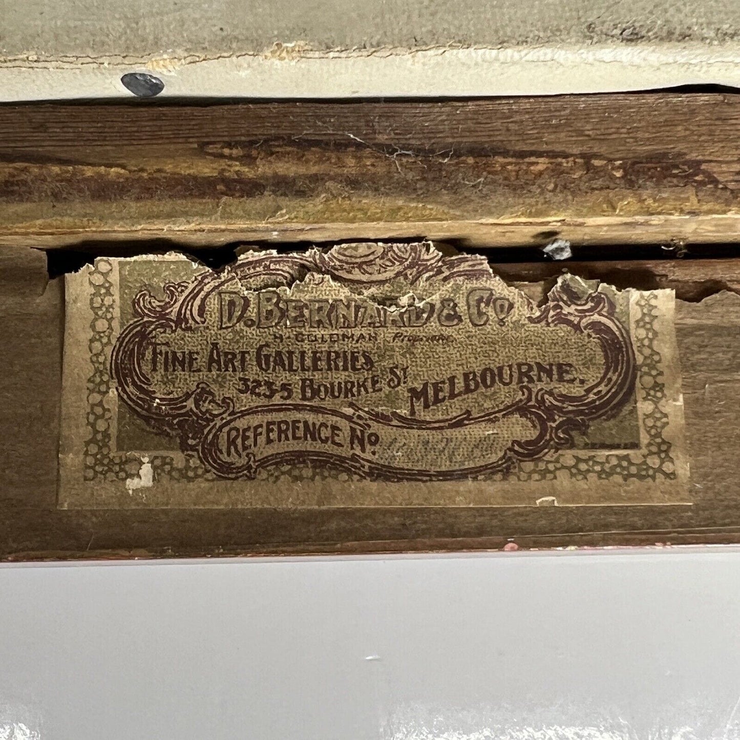 Quadro antico olio su tela 900 dipinto inglese quadretto con cornice in legno Categoria Quadri