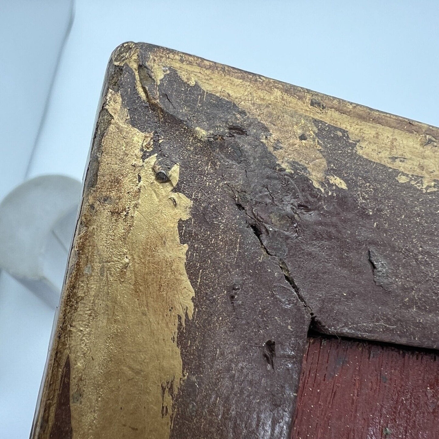 Quadro dipinto a olio natura morta quadretto stile antico barocco con cornice Categoria Quadri