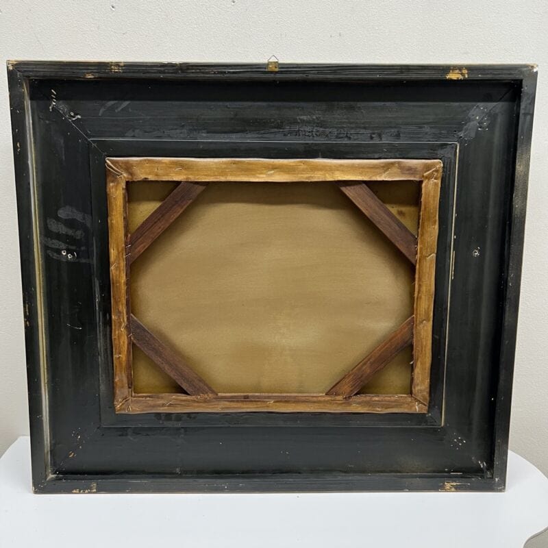 Quadro dipinto a olio su Tela 900 Stile Barocco Natura Morta Fiori cornice oro Categoria Quadri