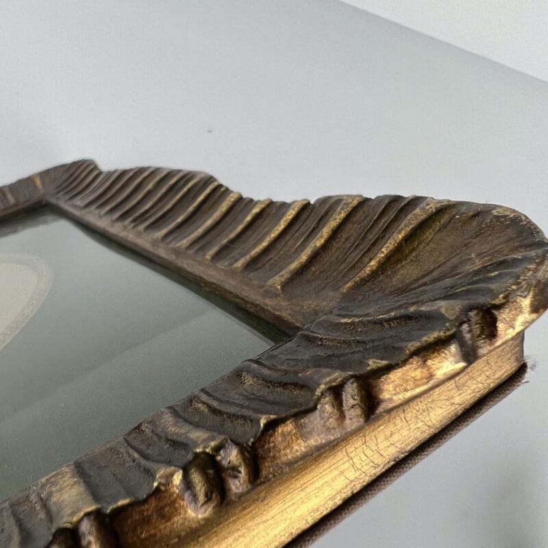 Quadro dipinto olio su rame Stile Antico epoca 900 paesaggio con cornice legno Categoria Quadri