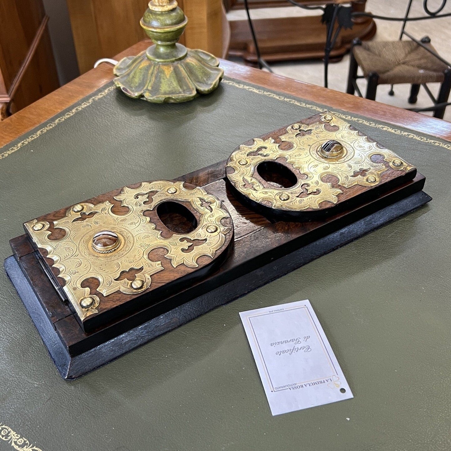 Reggilbri antico fermalibri allungabile estensibile regolabile da per scrivania Categoria Accessori scrivania e ufficio
