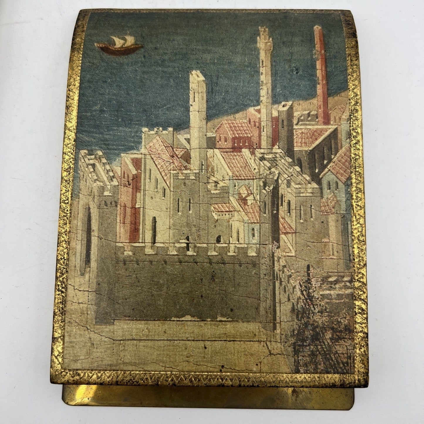 Reggilibri fermalibri vintage reggi libri fiorentino Città sul Mare Lorenzetti Categoria Accessori scrivania e ufficio