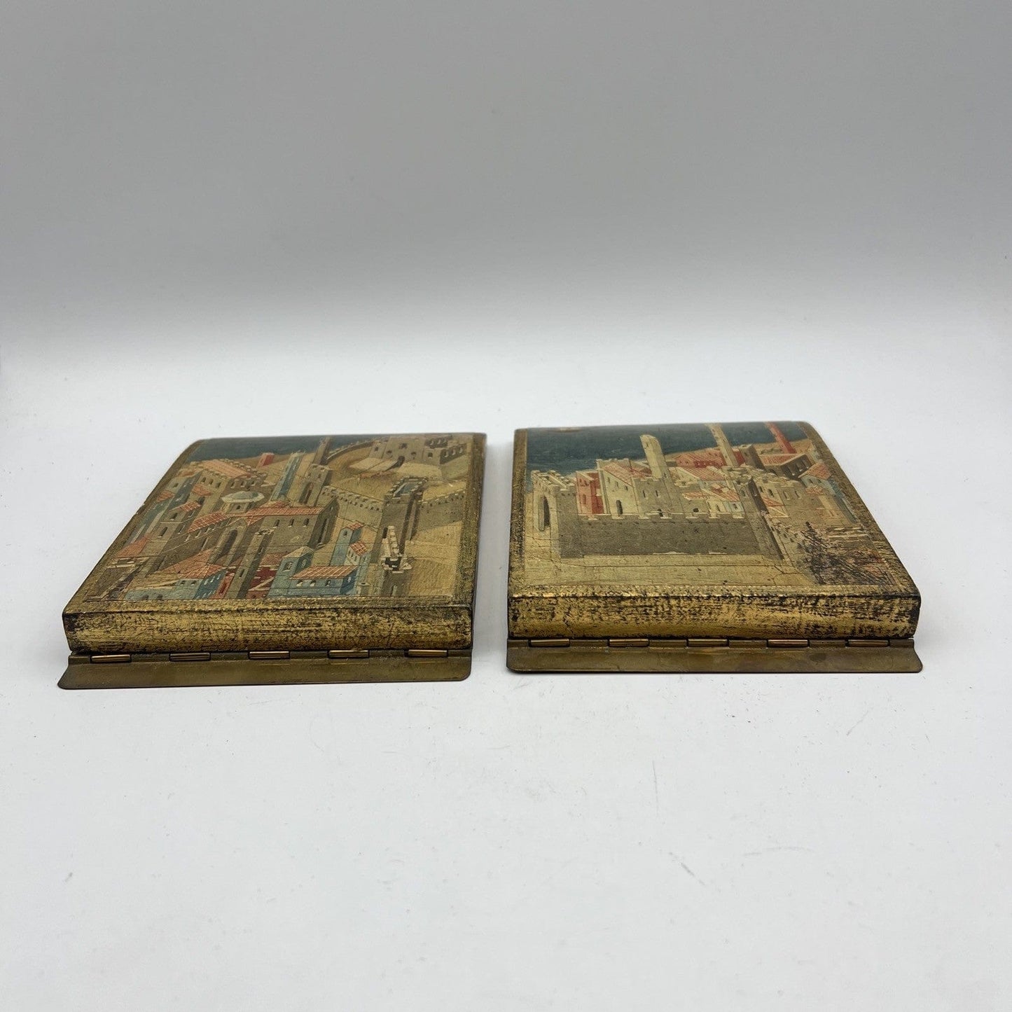 Reggilibri fermalibri vintage reggi libri fiorentino Città sul Mare Lorenzetti Categoria Accessori scrivania e ufficio