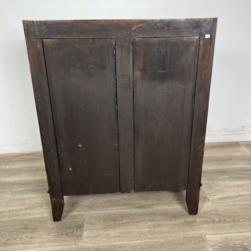 Ribalta antica Ribaltina scrittoio inglese in mogano secretaire antico trumeau Categoria Arredamento