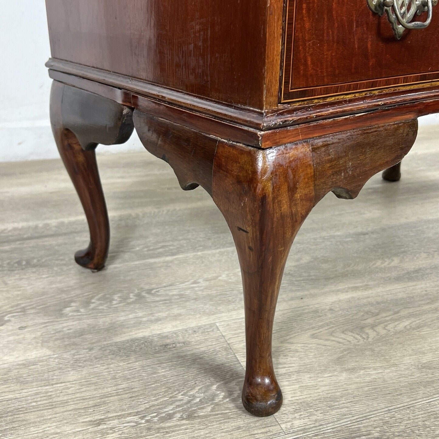 Ribalta antica ribaltina scrittoio inglese in mogano secretaire antico trumeau Categoria Scrittoi & Ribalte