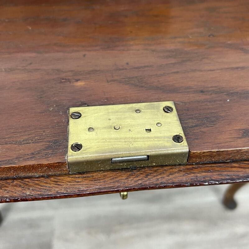 Ribalta antica Ribaltina scrittoio inglese in rovere Secretaire antico trumeau Categoria Arredamento